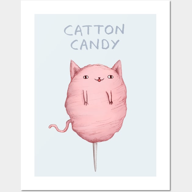 Catton Candy Wall Art by Sophie Corrigan